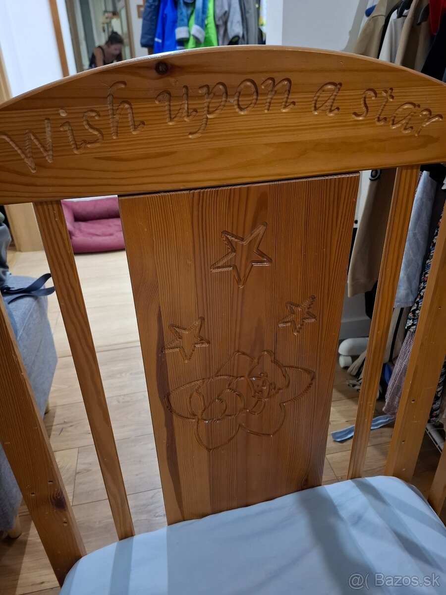Drevena postielka Wish upon a star - 4