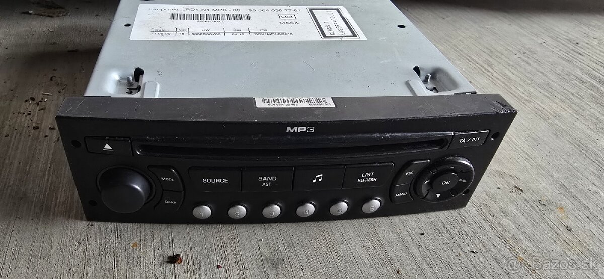 Diely na Citroen C4 rocnik 2010 - 4