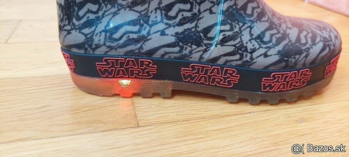 Svietiace gumáky Star Wars - 4