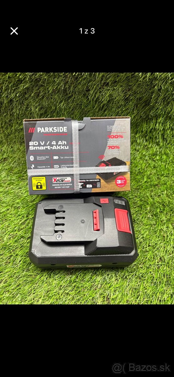Parkside naradie a beterie 4Ah - 4