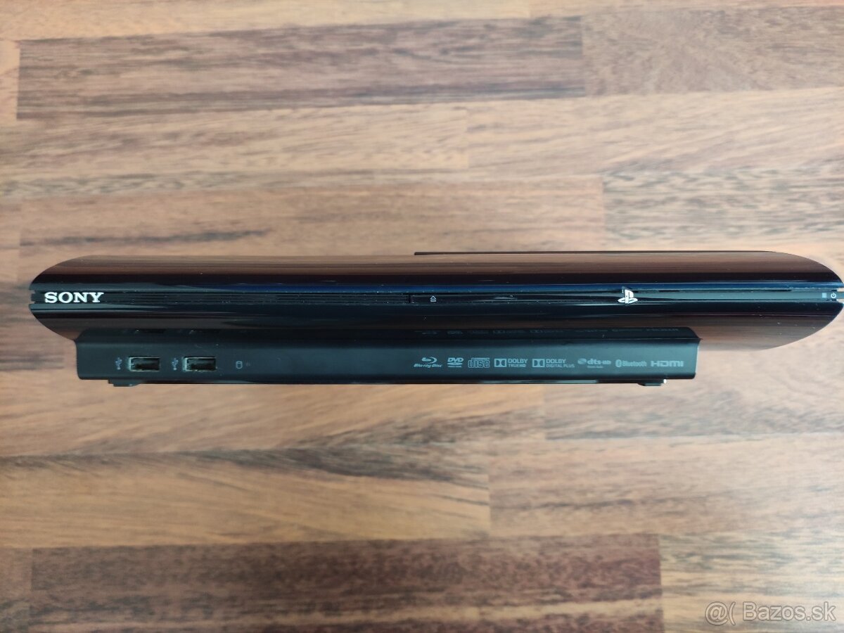 PS3 SuperSlim (PlayStation 3), 12GB - rozšírený na 64GB SSD - 4