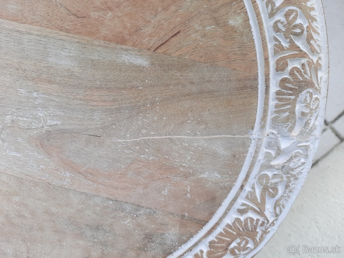 Konferenčný stolík/ príručný stolík / drevený záhradný stol - 4