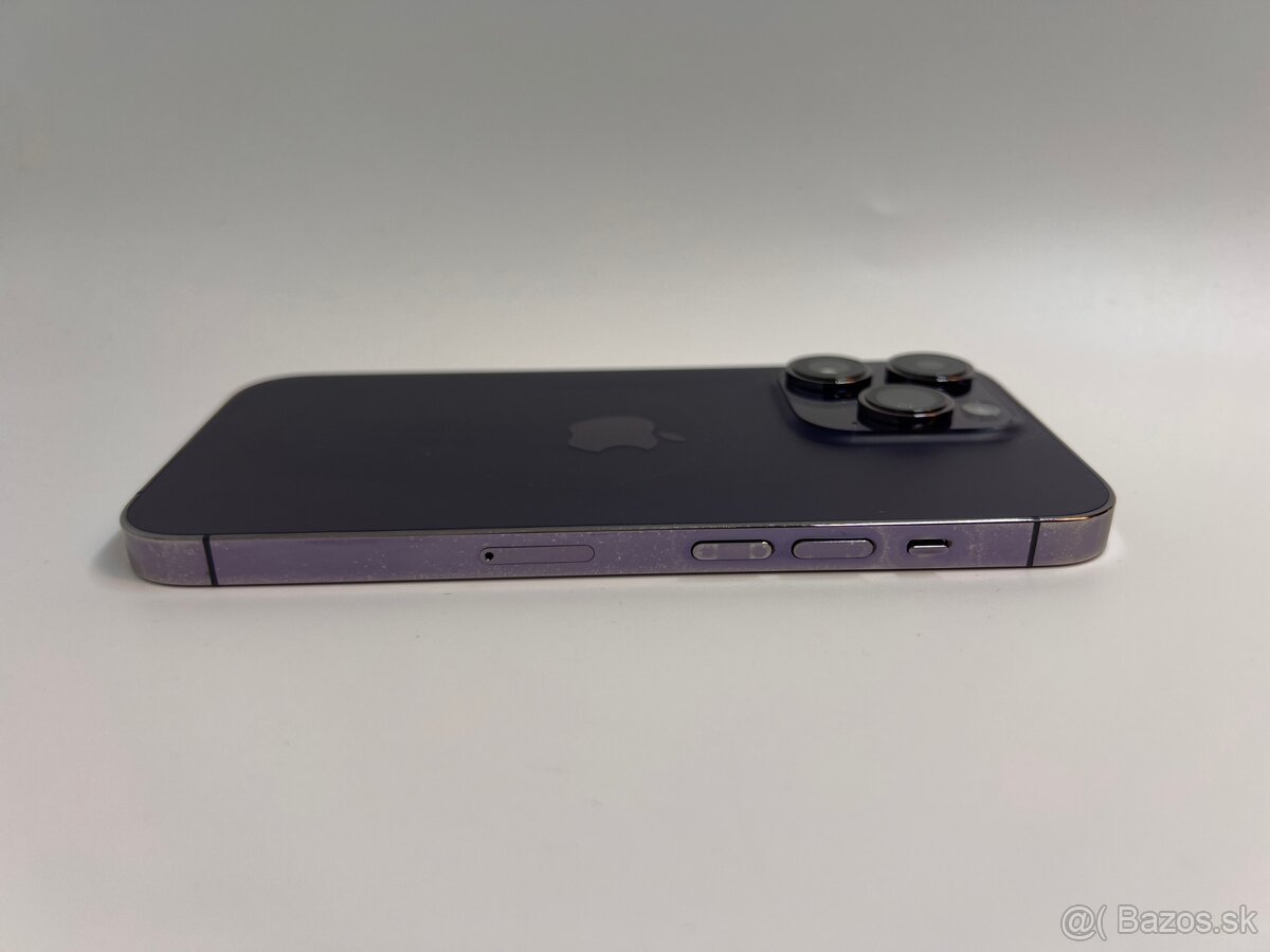IPHONE 14 PRO DEEP PURPLE 128GB ZÁRUKA - DOBRÝ STAV - 4