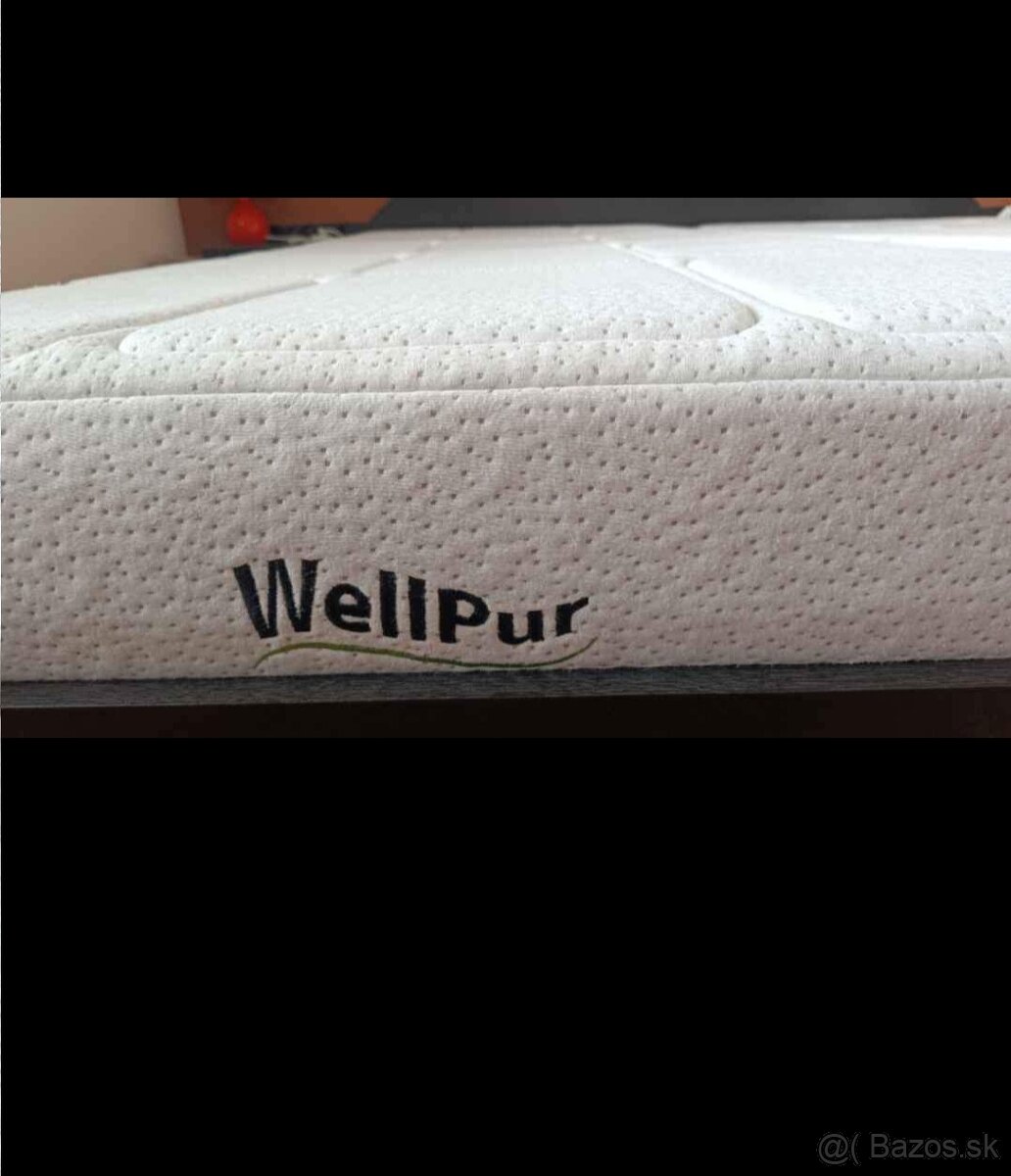 Vysoké matrace Wellpur F85 - pamäťová pena - 4
