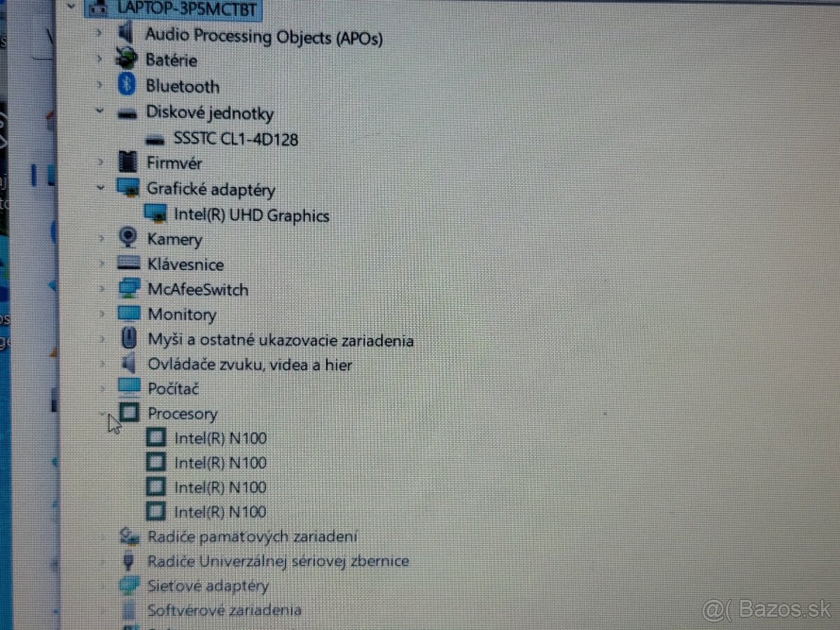 LENOVO IDEAPAD 3 - INTEL N100, 8GB RAM, 120GB SSD, INTEL HD - 4