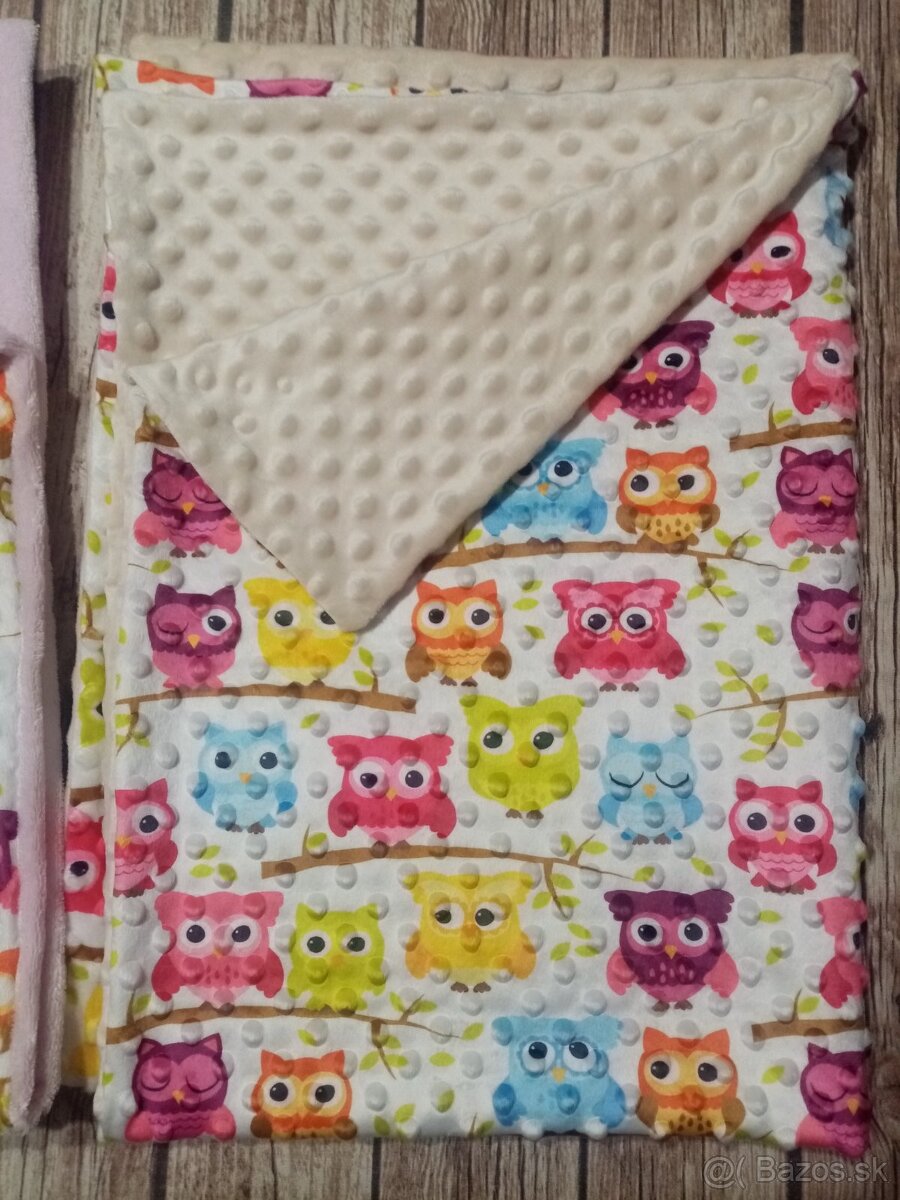 Minky deky, flisove deky - 4