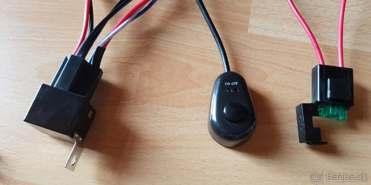 Kabeláž na led rampy - svetla
- 4