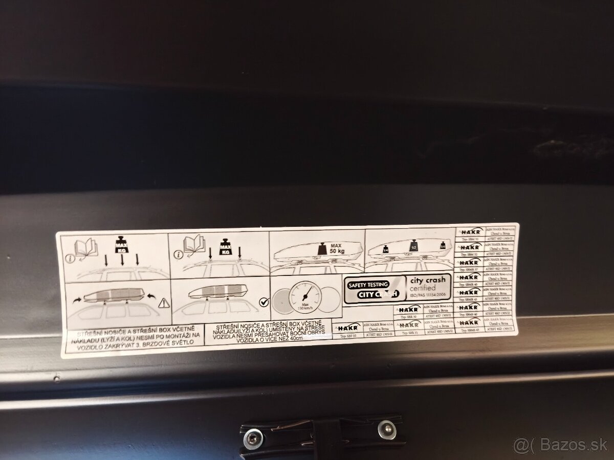 Strešny box Hakr 450 - 4