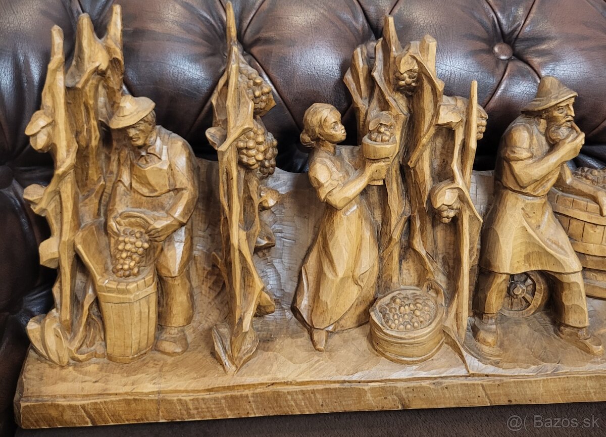 Dreveny obraz vyrezavany - 4