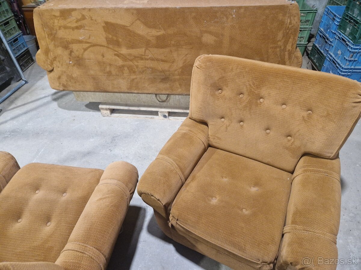 Gauč plus kreslo. - 4