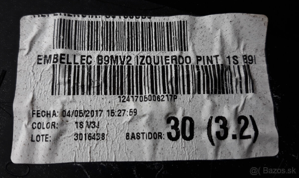 Krytka nárazníku Peugeot & Citroen - 4