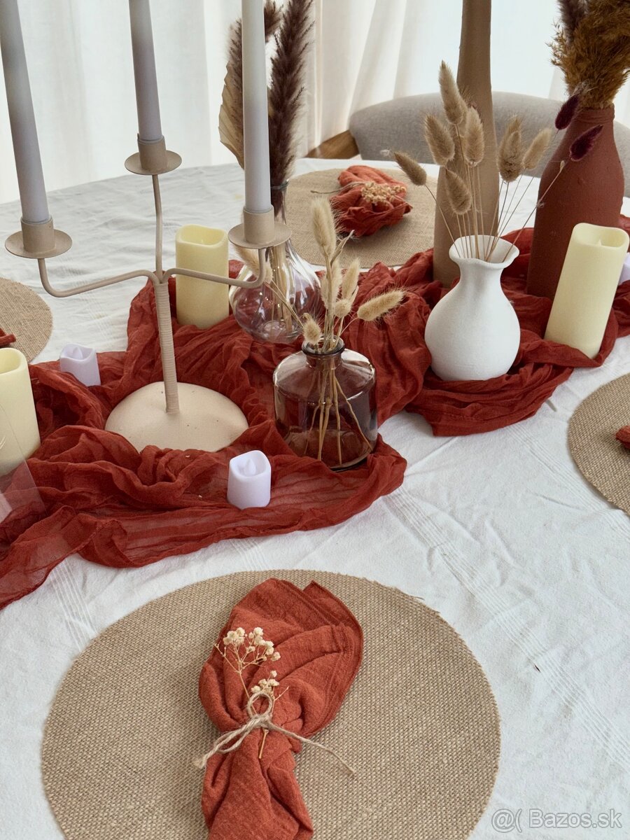 Výzdoba na svadbu pre 120 hostí - 4