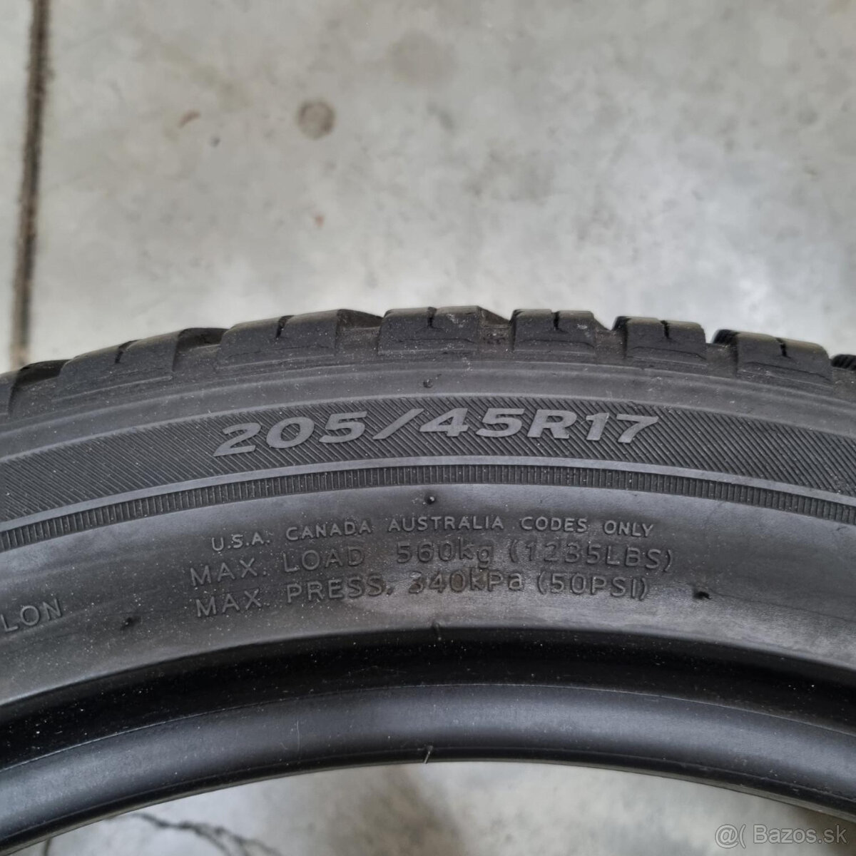 Letné pneumatiky 205/45 R17 HANKOOK - 4