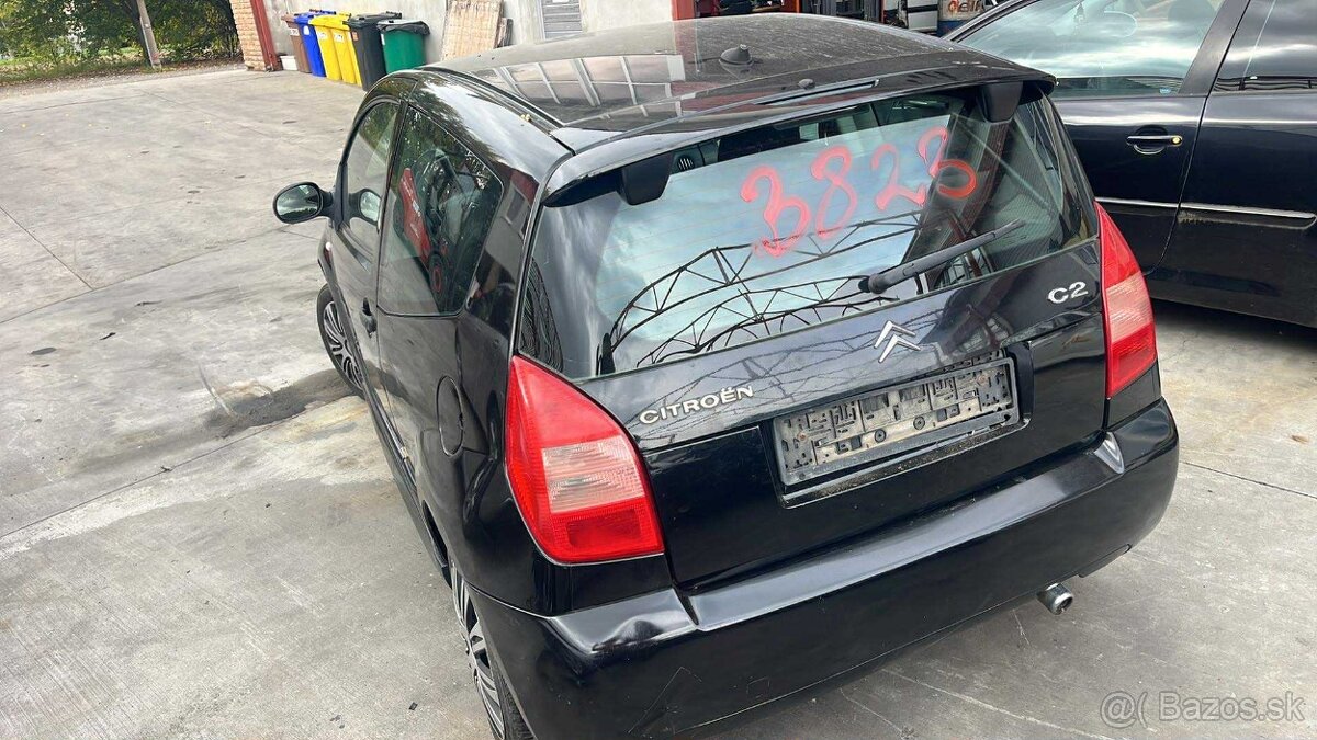 Citroen C2 1,6i 80kw kód motora: NFU - 4