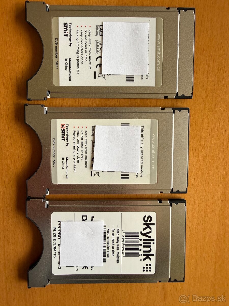 Predám satelitné prístupové karty a CI moduly - 4