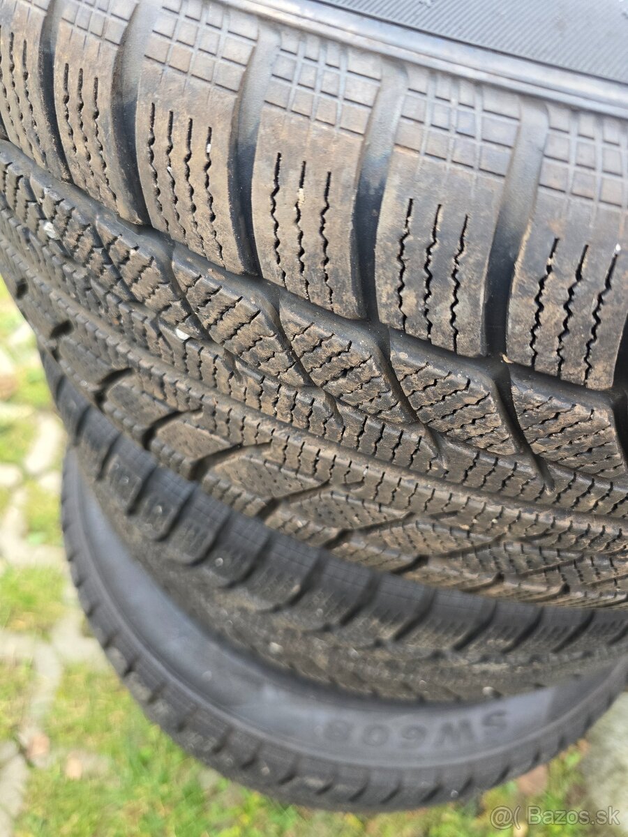 Zimné pneumatiky na diskoch 225/55 r17 - 4