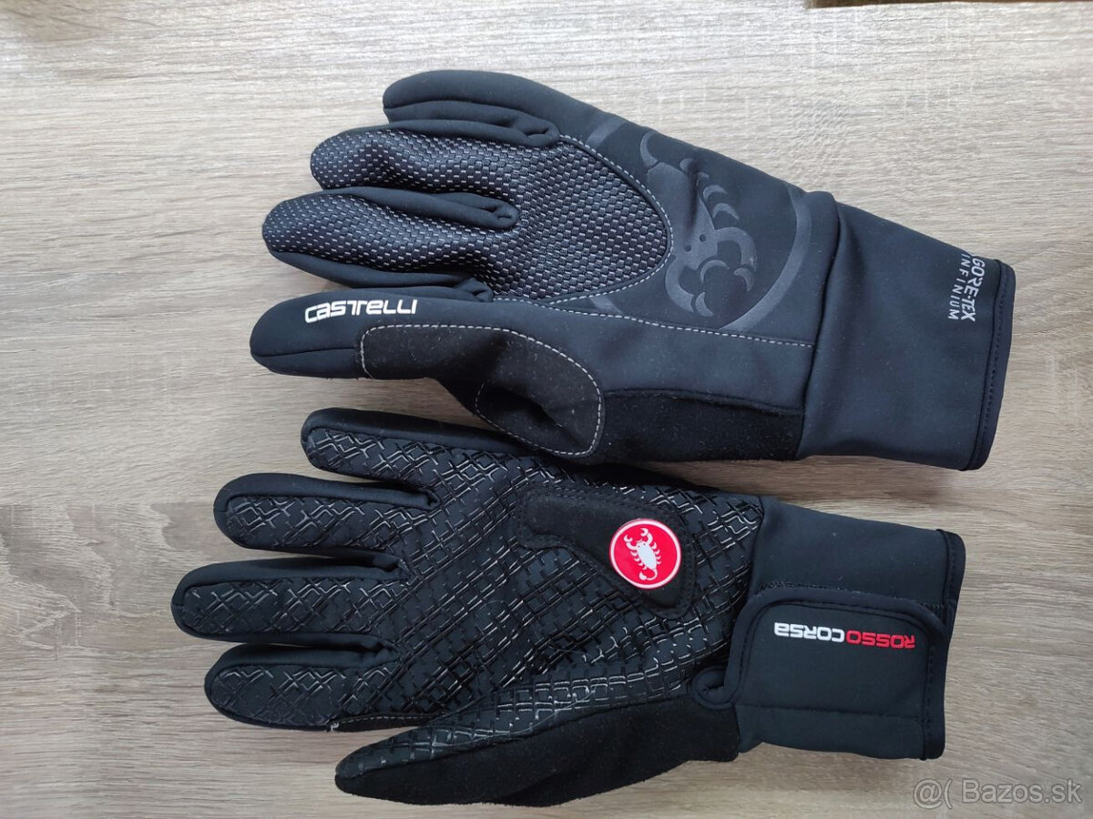 Zimne cyklisticke rukavice Castelli Estremo L - 4