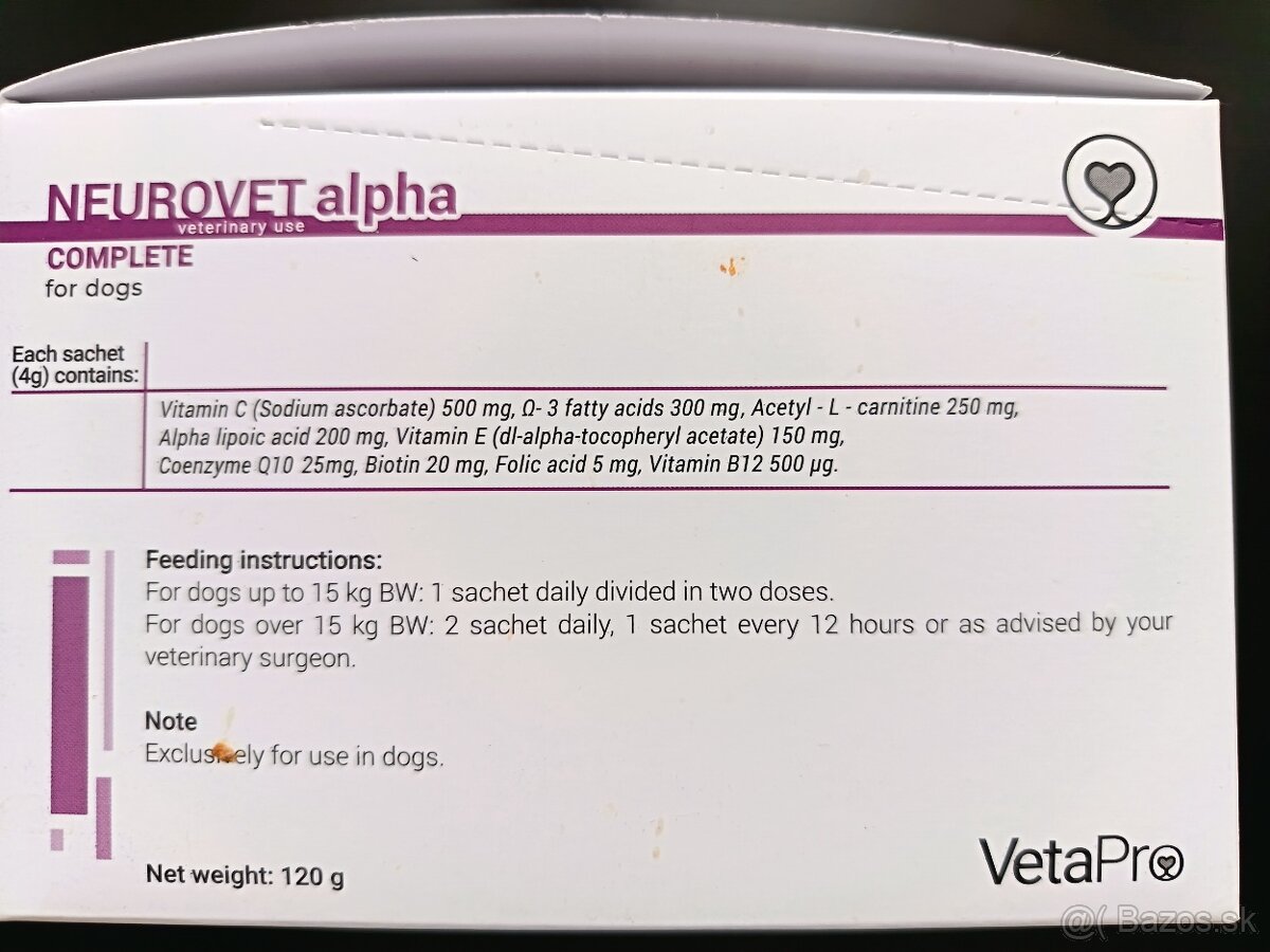 VetaPro Neurovet Alpha Complete - 4
