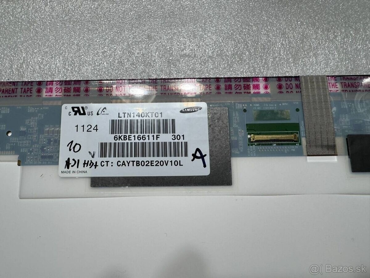 Predám obrazovku do notebooku 14,0" LED display 40pin A.. - 4