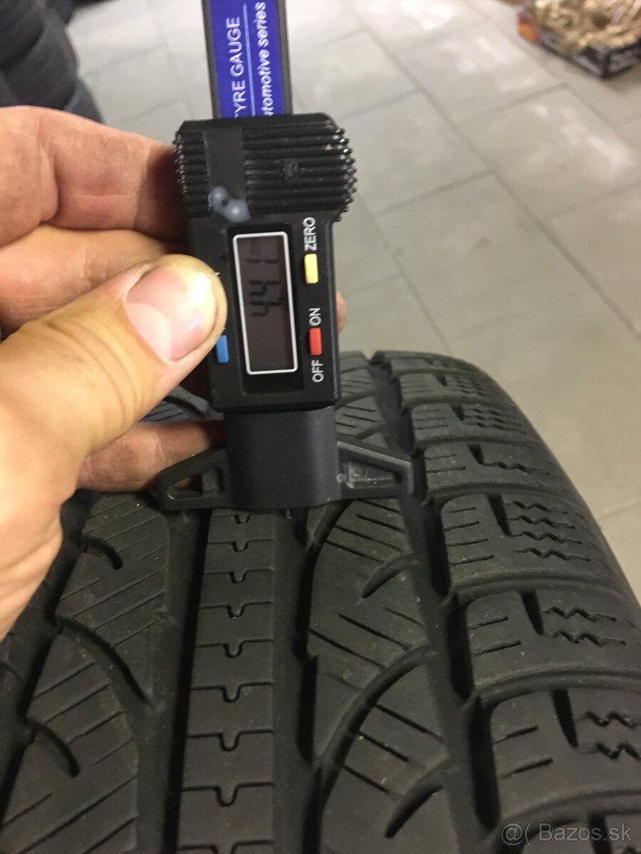 Plechové disky 5 x 112, + zimné pneu cooper 195/65 R15 - 4