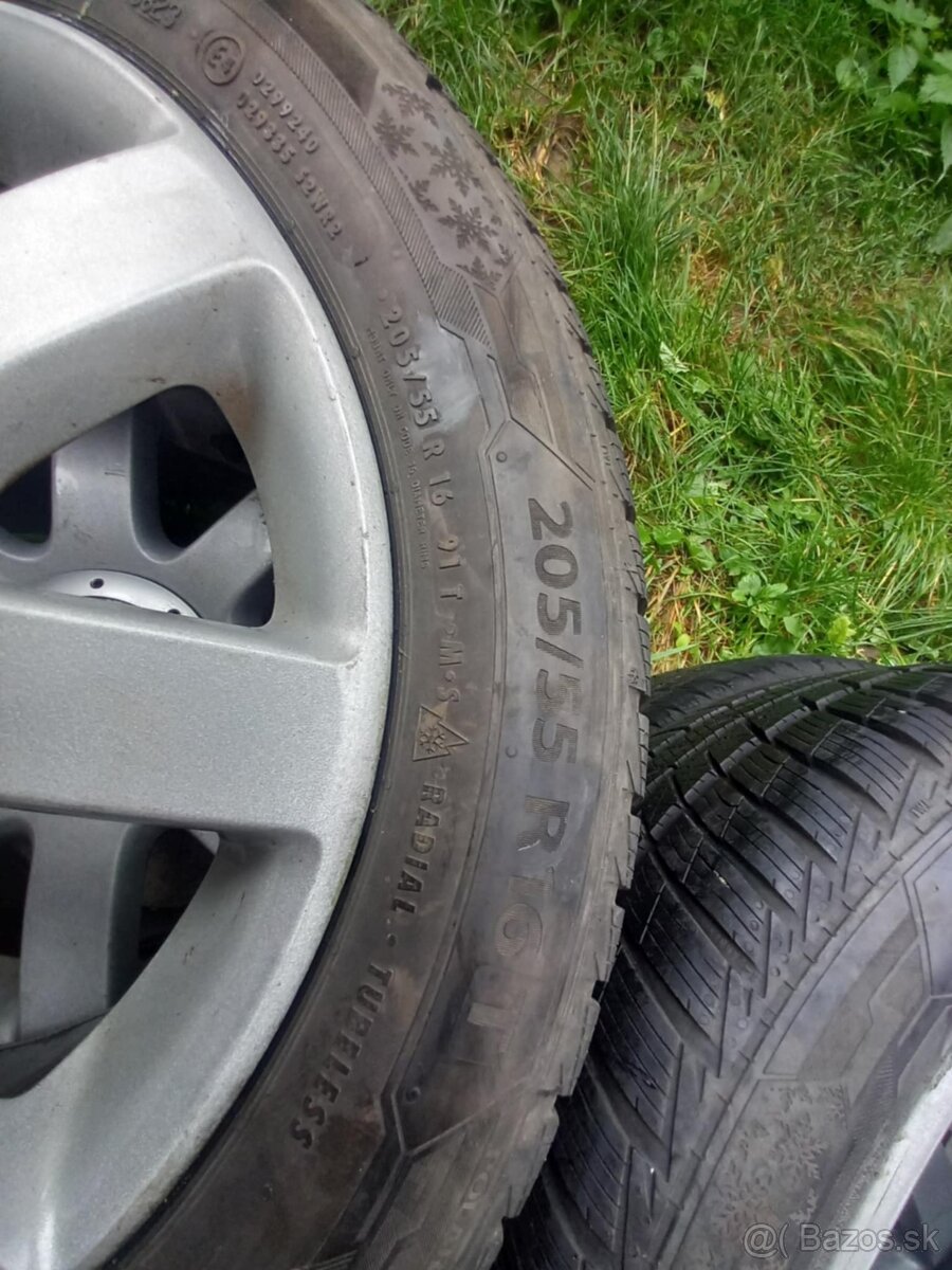 Zimné pneumatiky zn. Barum 205/55 R16 91T - 4