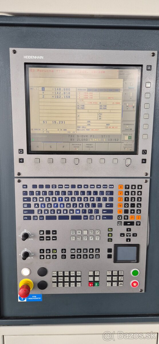 Obrábacie centrum CNC - SEMICO VMC 1000 - 4