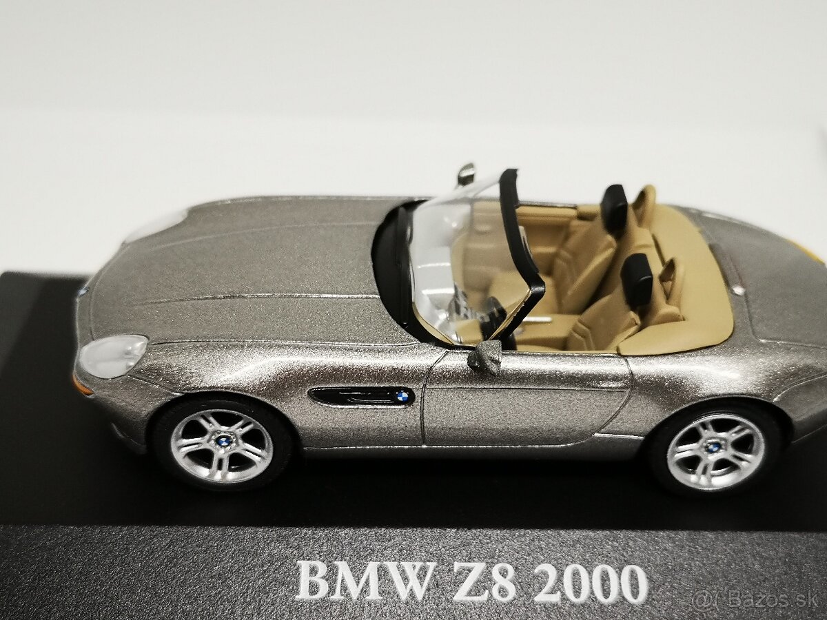 Predám zberateľský model auta BMW ZS 2000 1:43 - 4