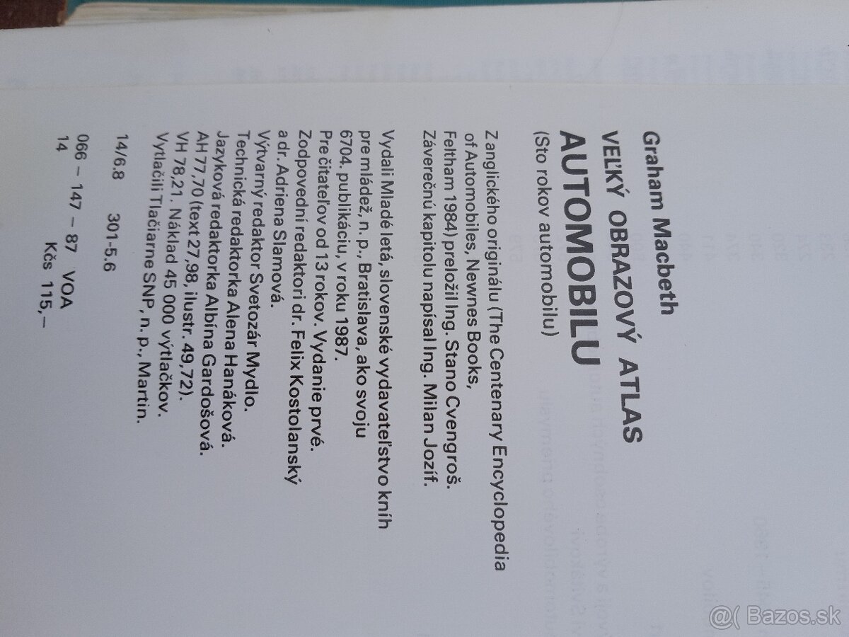 Predám knihu o automobiloch - 4