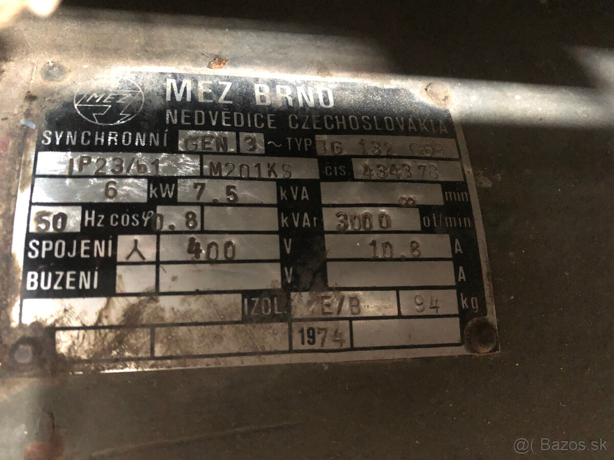 Vojenská elektrocentrála 6kW - 4