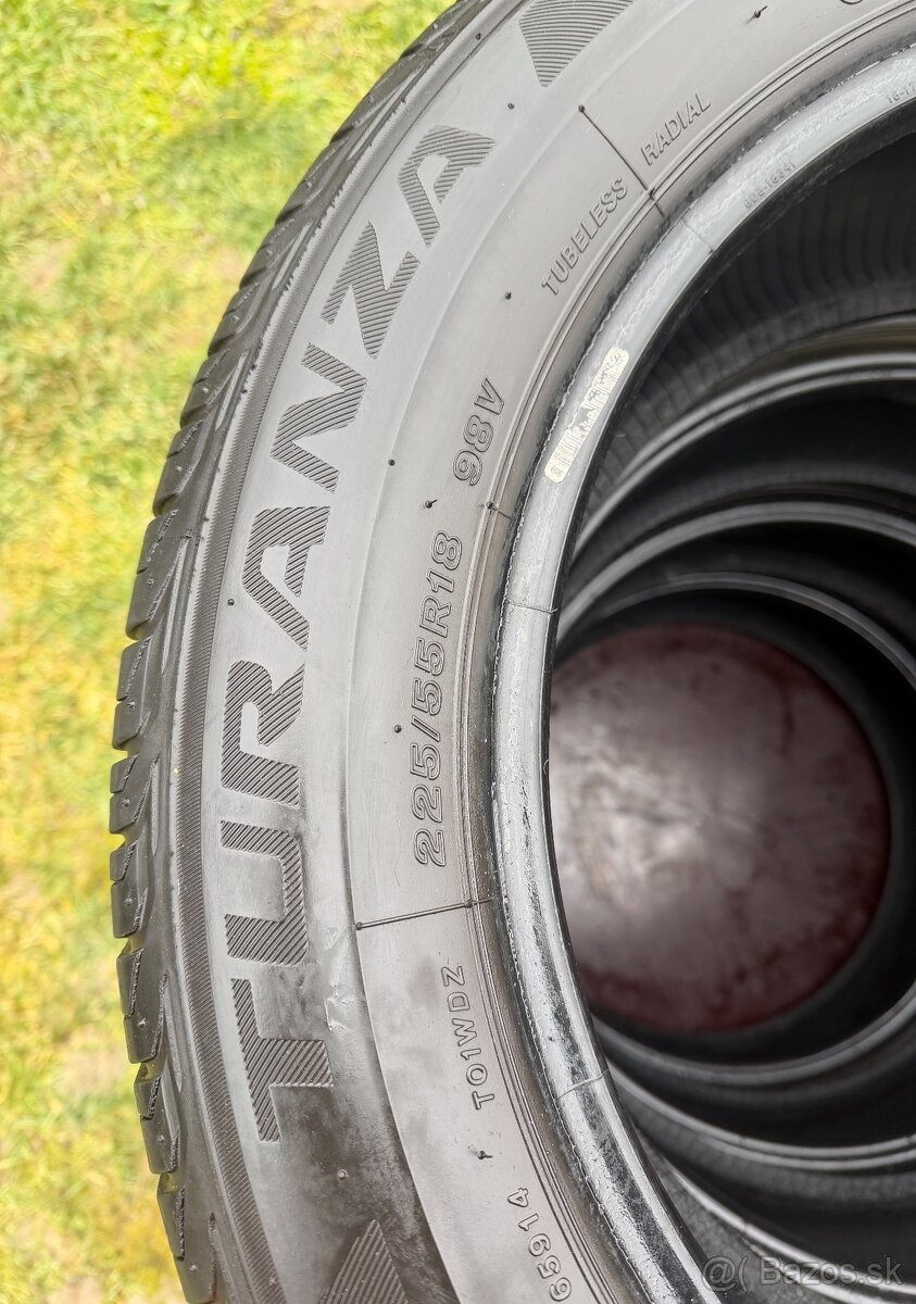 225/55 r18 letné BRIDGESTONE 98V - 4