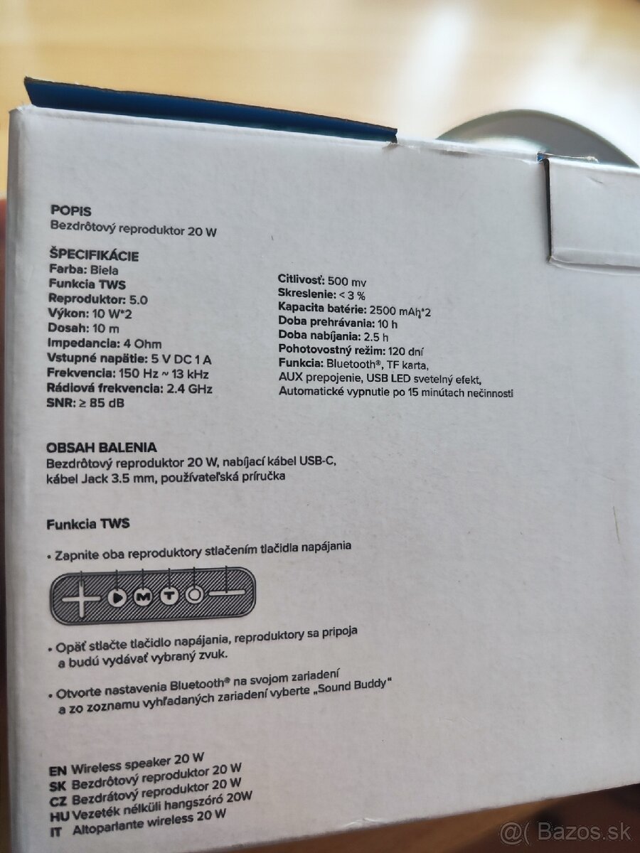 O2 Sound Buddy 20W - 4