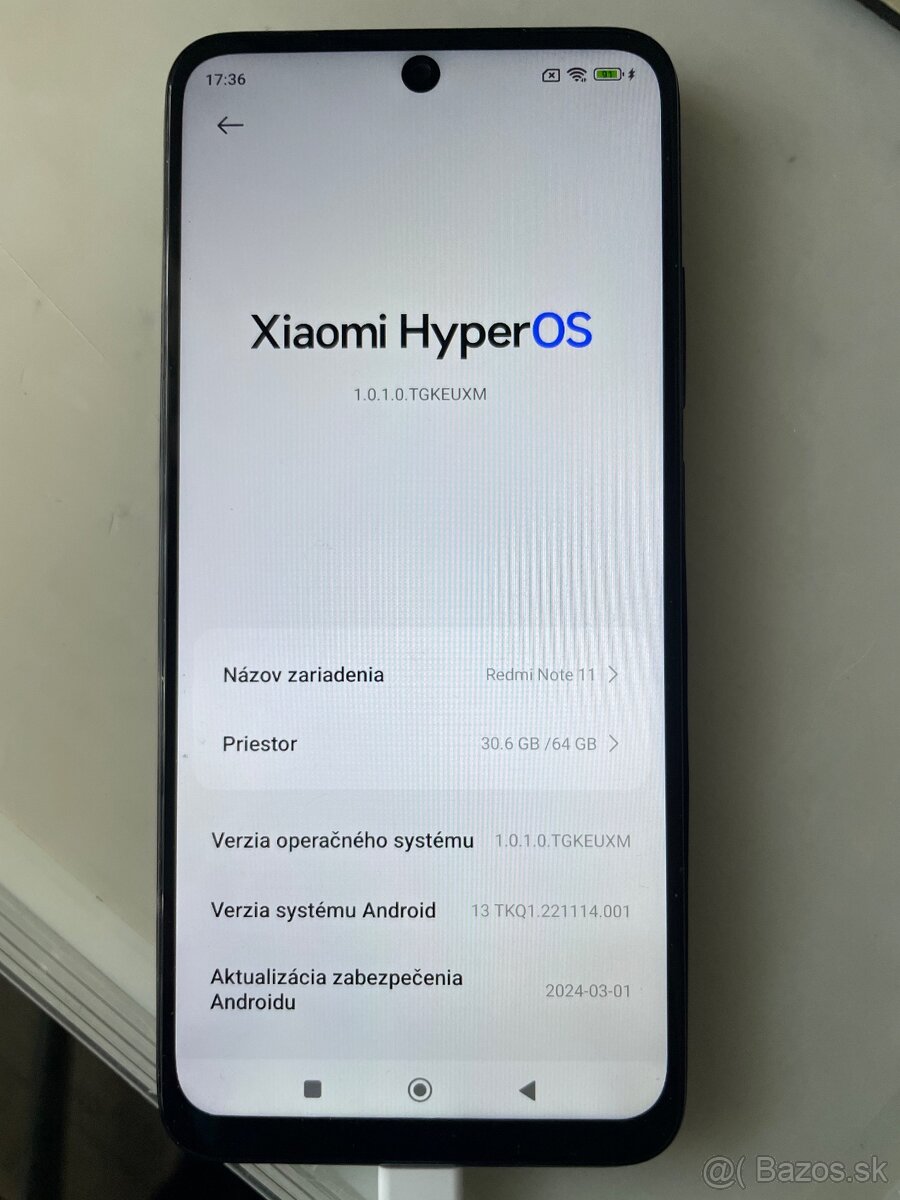 Predám Redmi Note 11 - 4