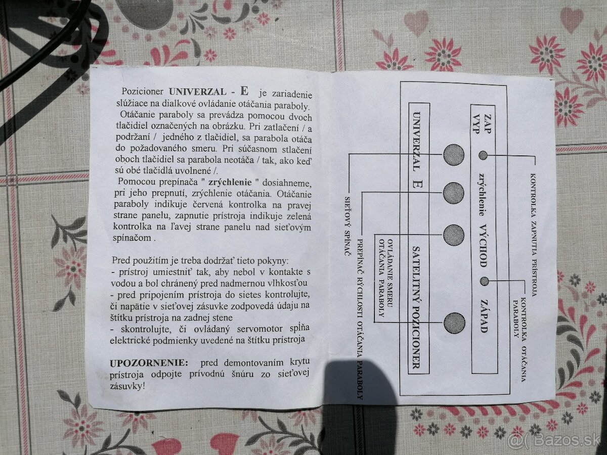 Vykonový zdroj pozicionéra. - 4