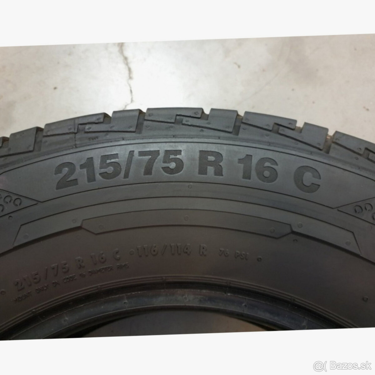 Letné dodávkové pneumatiky 215/75 R16C CONTINENTAL - 4