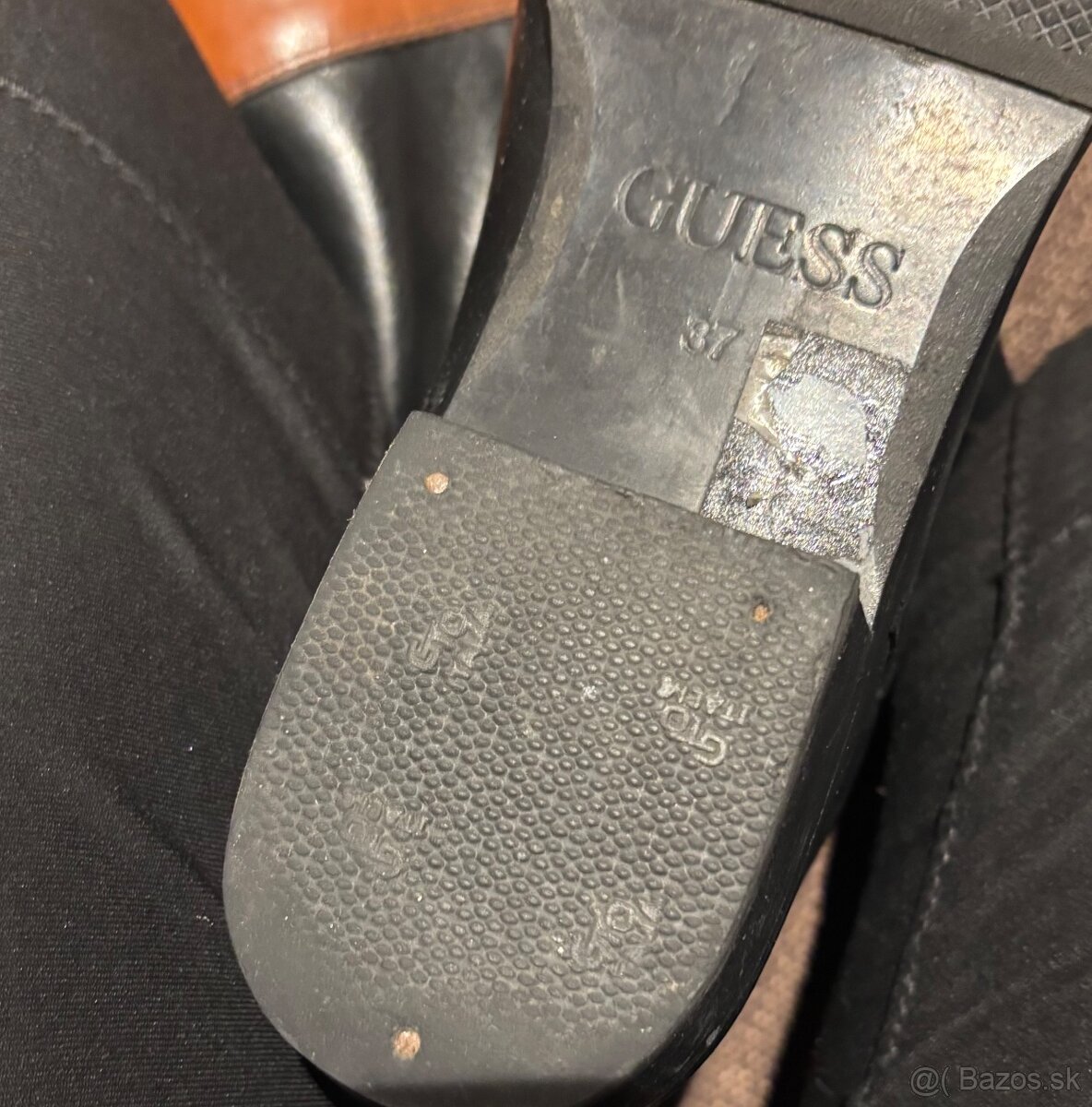 Kožené čižmy GUESS veľ 37 - 4