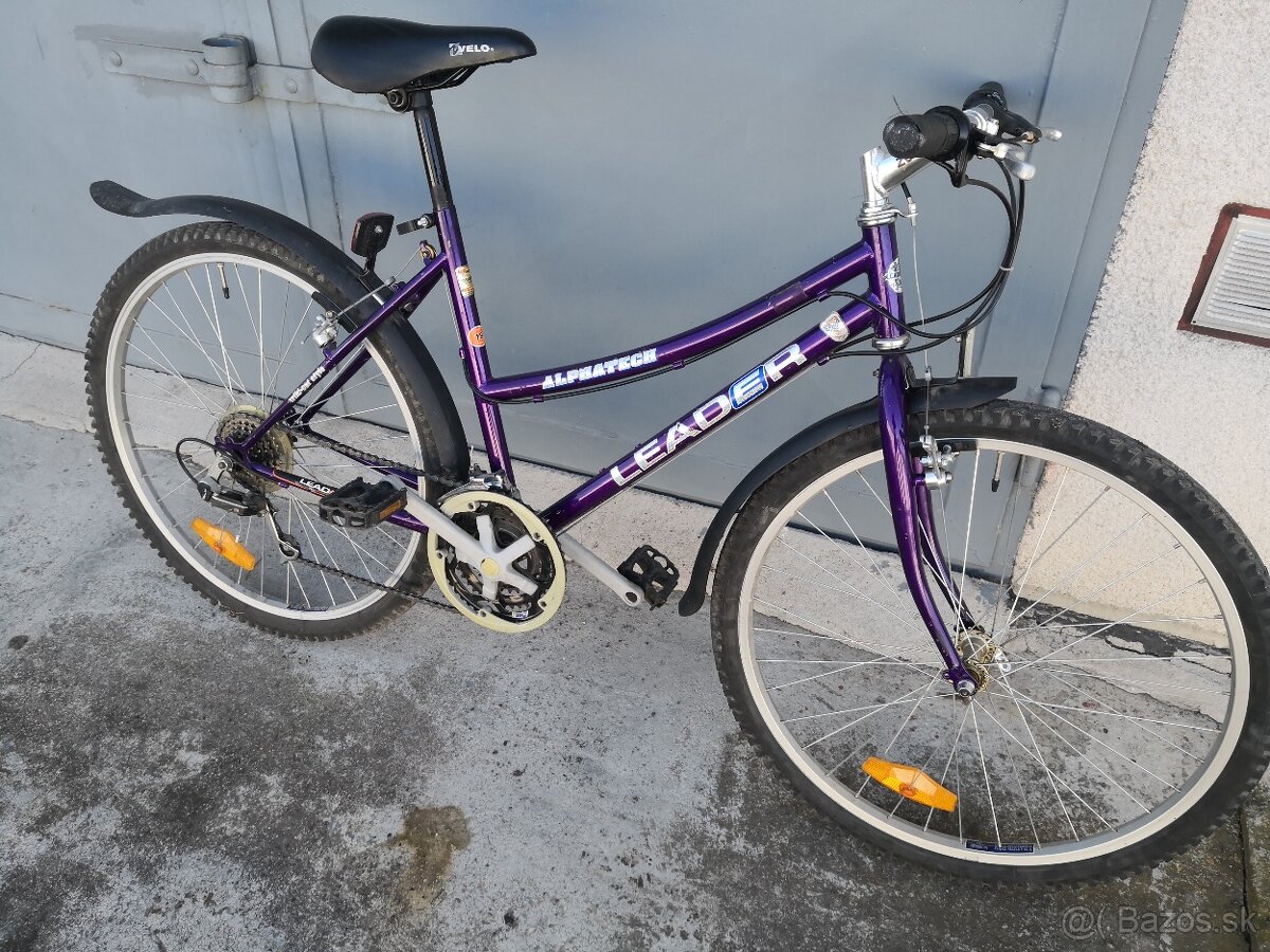damsky bicykel velkosť 18 par krát použitý Leaderfox - 4