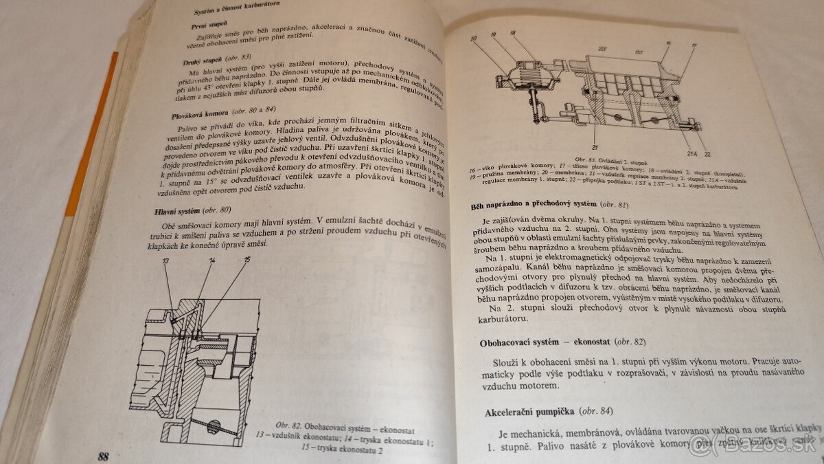 Škoda 105 / 120 užovka - opravy a údržbu manuál veterán Š120 - 4