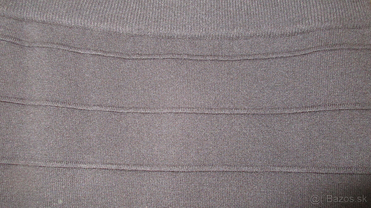 MIDI Sukňa dlhá pleteninová_Nová - 4