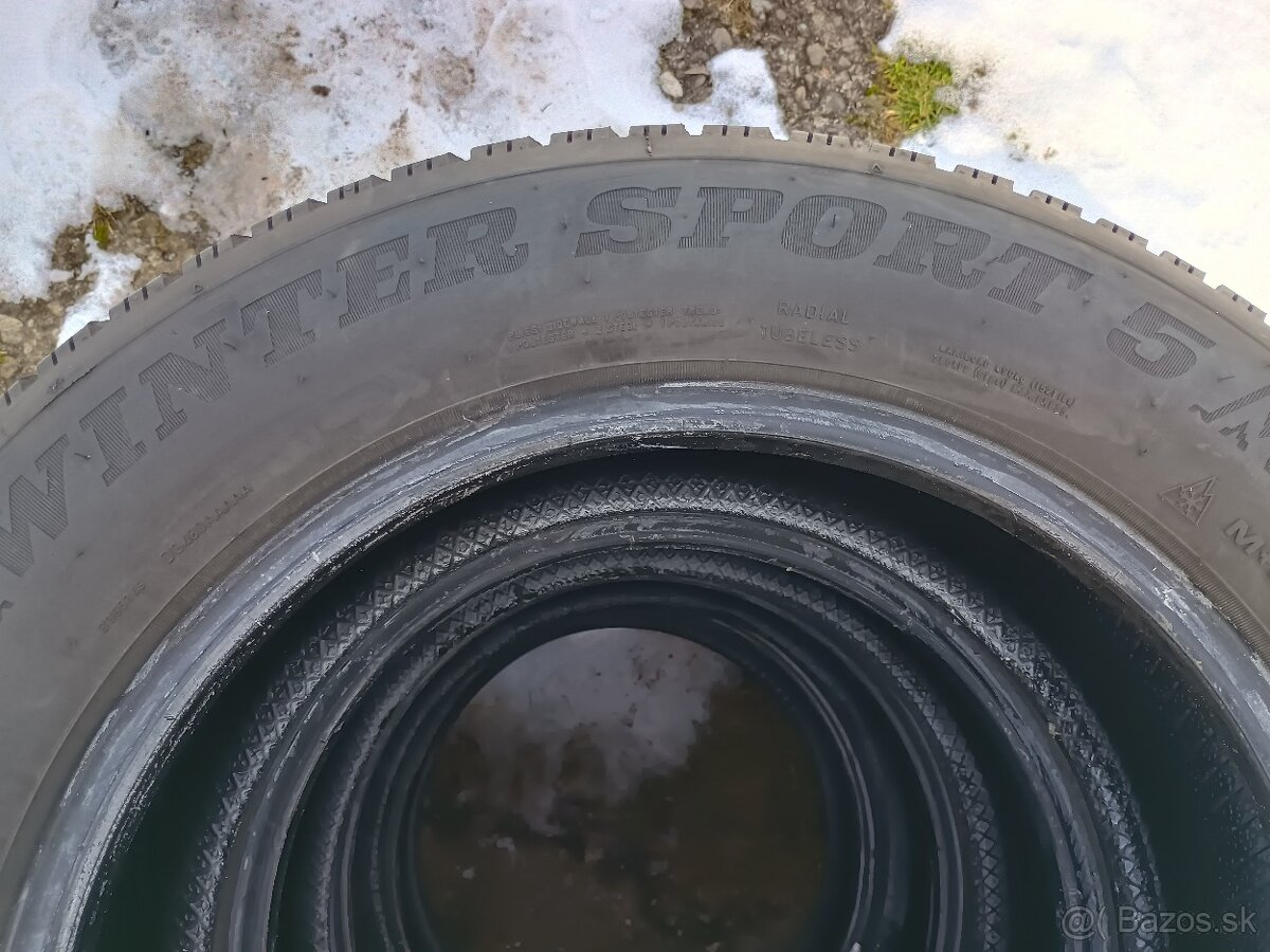 Zimné pneu Dunlop, 215/60 R16 - 4