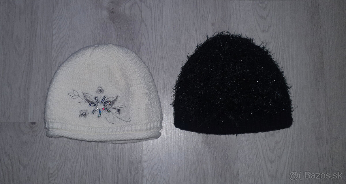 Červený set čiapka a šál - 4