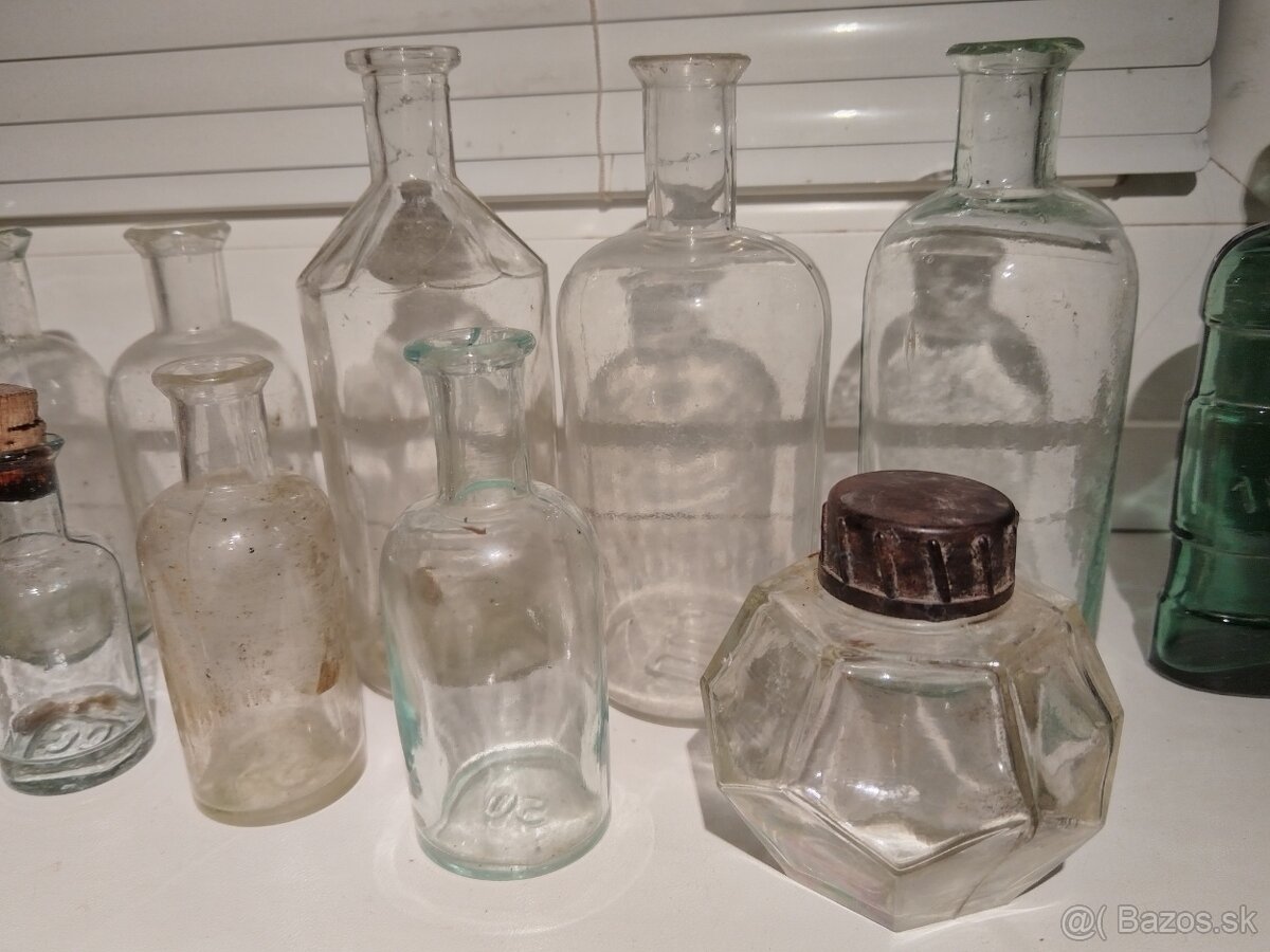 Staré fľaštičky a fľaše - 4