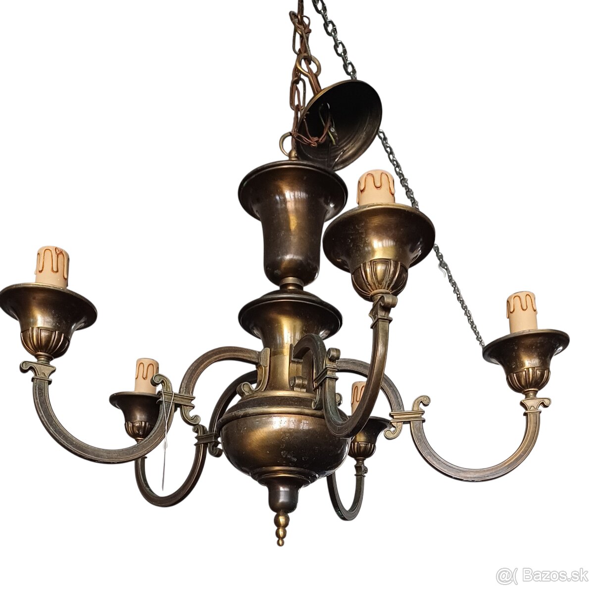 Mosadzný luster - 4