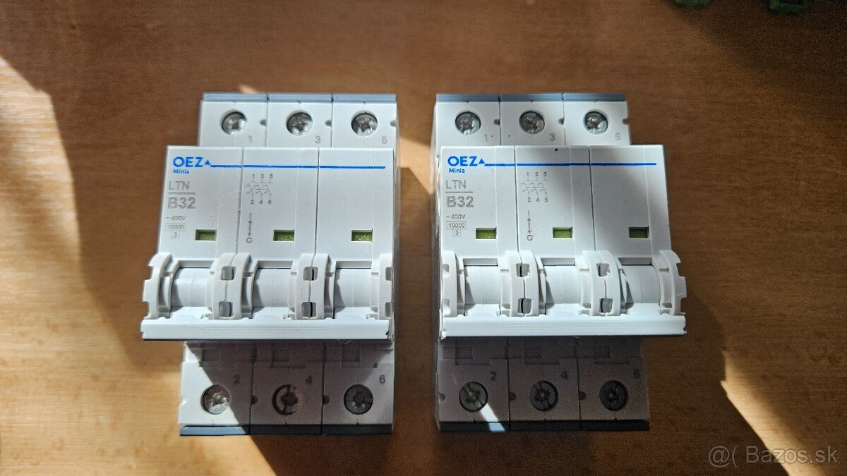 Istic OEZ B 32A chránič 25A Prúdový chránič 40A - 4