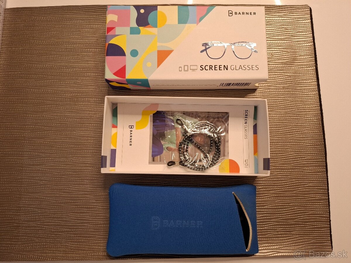 Barner Screen Glasses - okuliare modre - 4