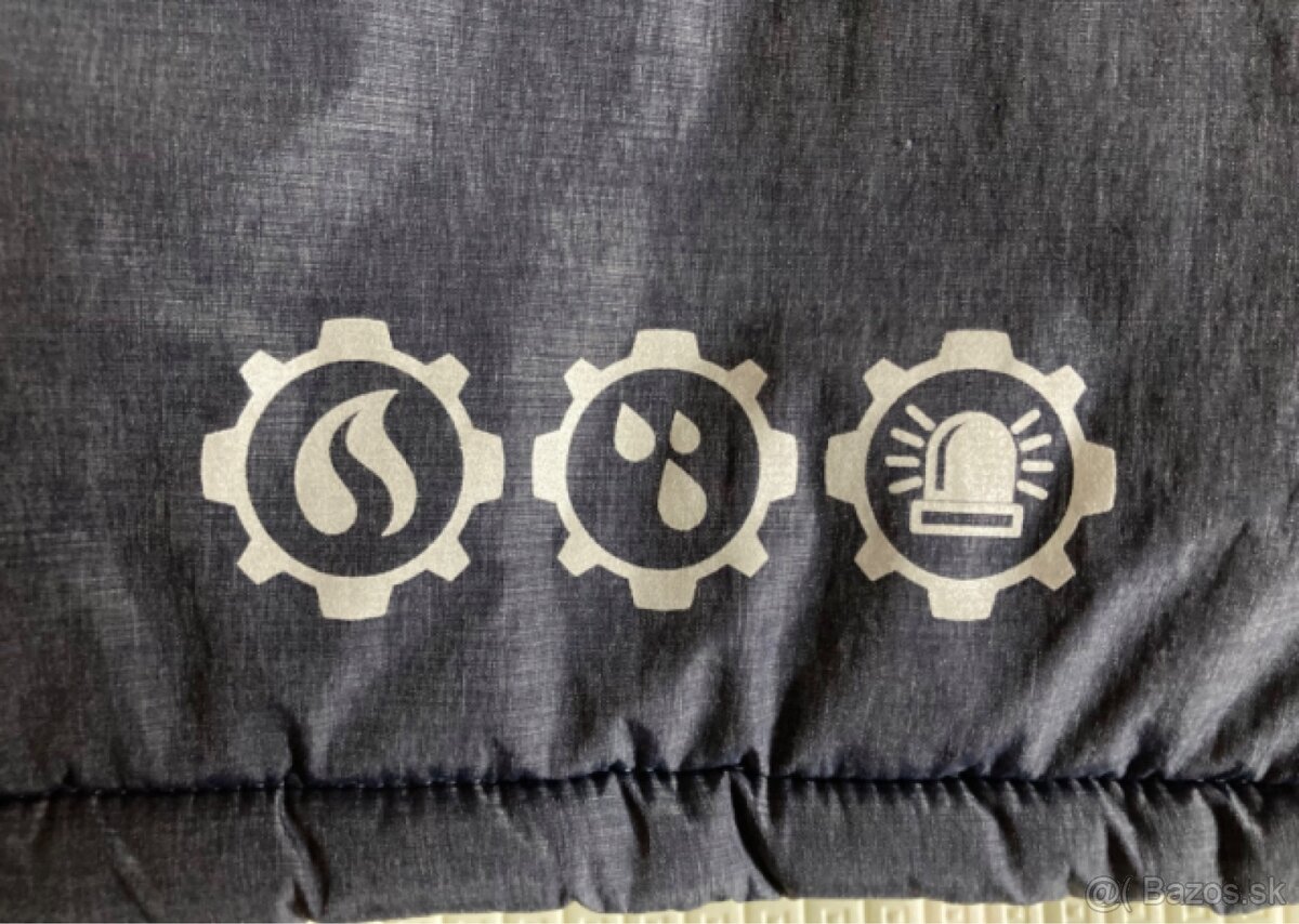 chlapčenská zimná bunda Požiarnik Sám - 98/ 3 r - 4