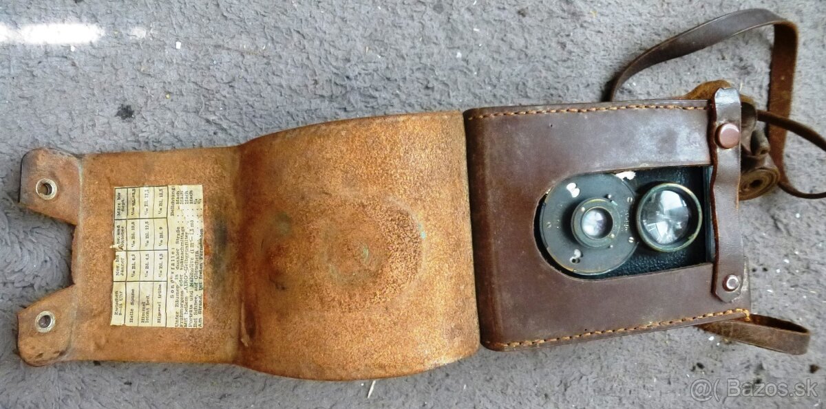 nemecký fotoaparát zn. Voigtlander.-dvojoká zrkadlovka - 4