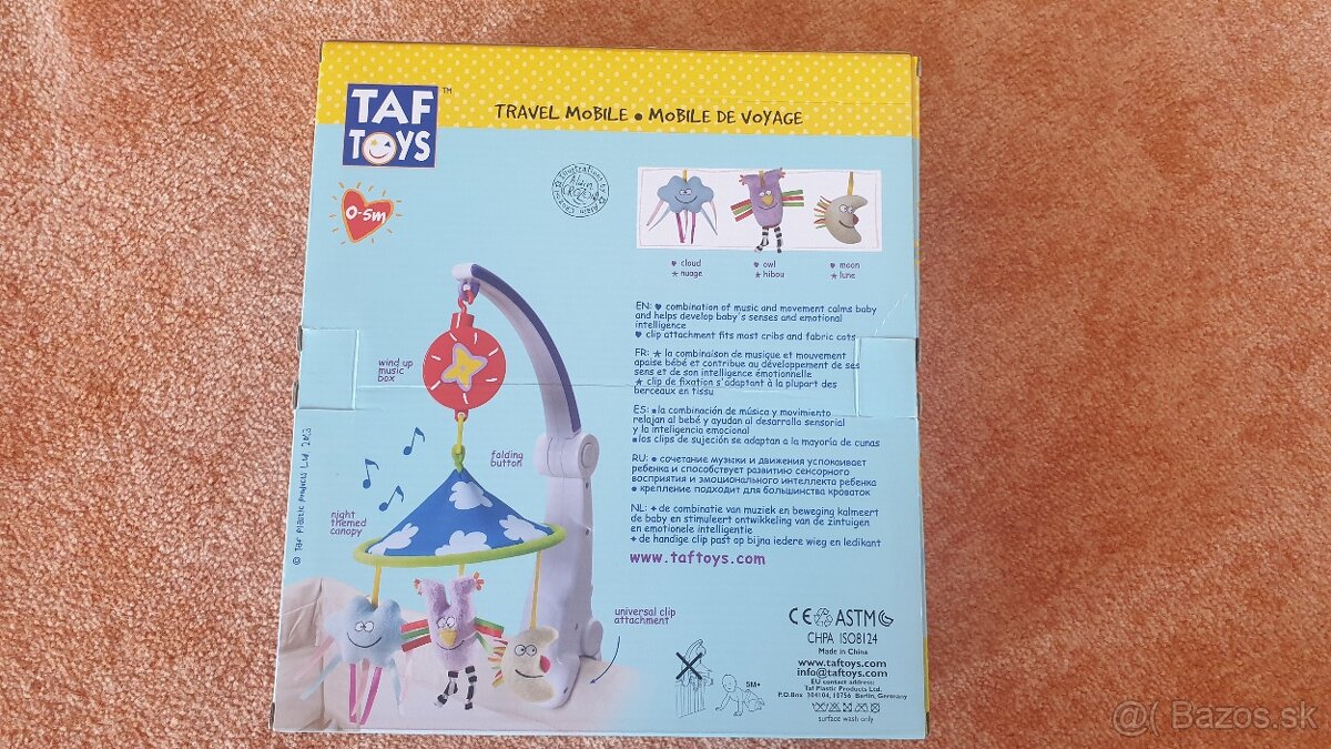 Hrací kolotoč TAF TOYS - 4