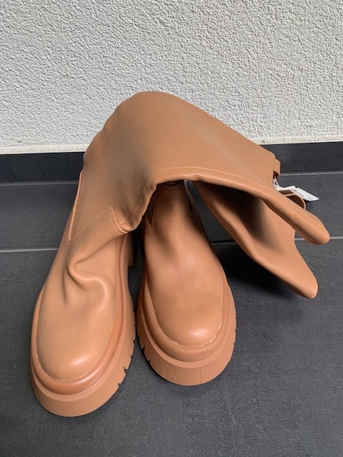 Predam kožené čižmy PULL&BEAR vel. 36 nepoužité 100% stav - 4