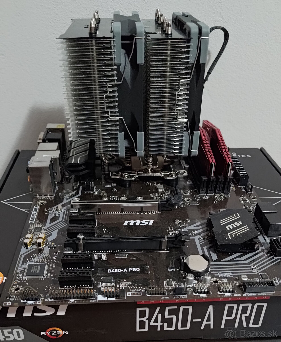 MSI základná doska B450 a grafická karta 2060S - 4