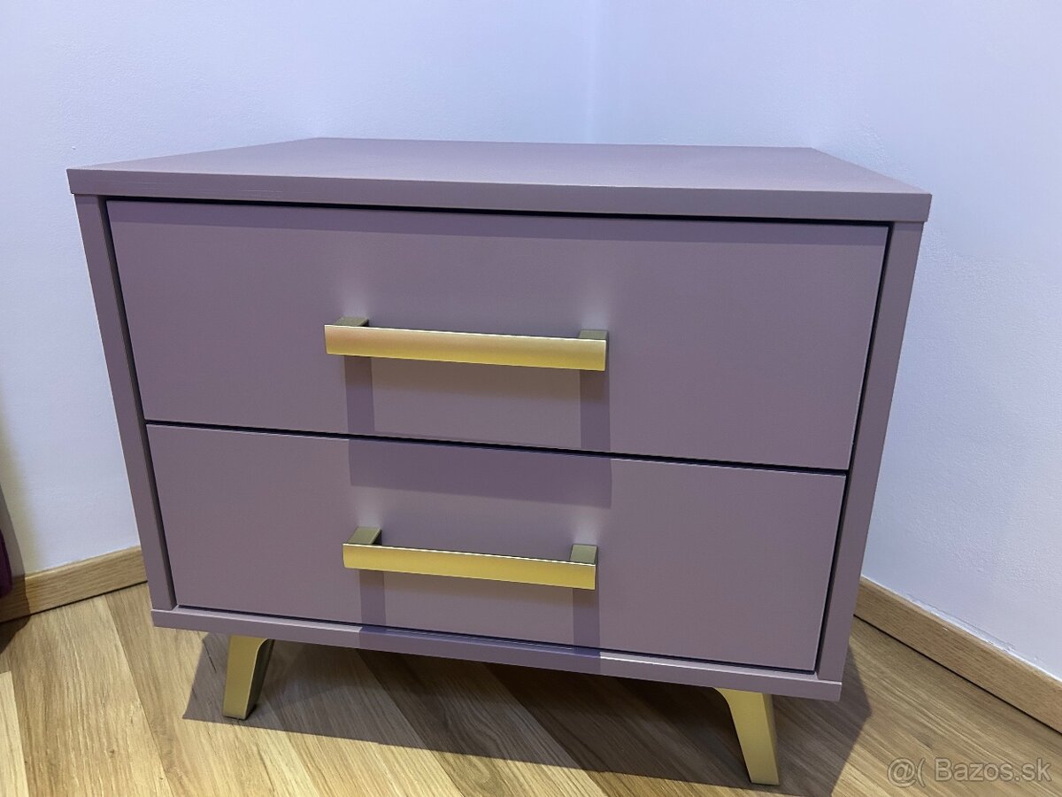 Šatníková skrina+komoda+nočný stolík - 4